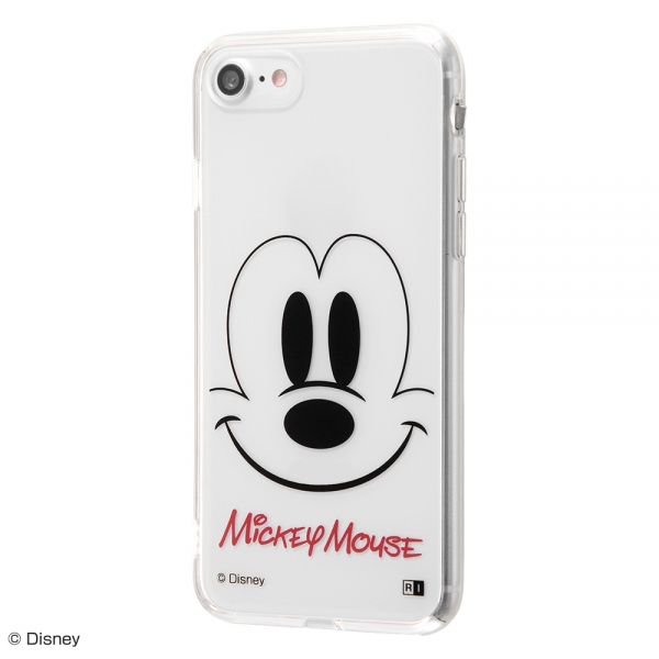 iPhone SE(第2世代)/8/7 ディズニー/ハイブリッドケース Clear Pop/ミッキーマウス