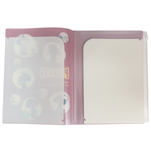 ファイル スヌーピー ジップファスナー付6ポケットa4クリアファイル レッド 雑貨 株式会社 ブライエンタープライズ 問屋 仕入れ 卸 卸売の専門 仕入れならnetsea