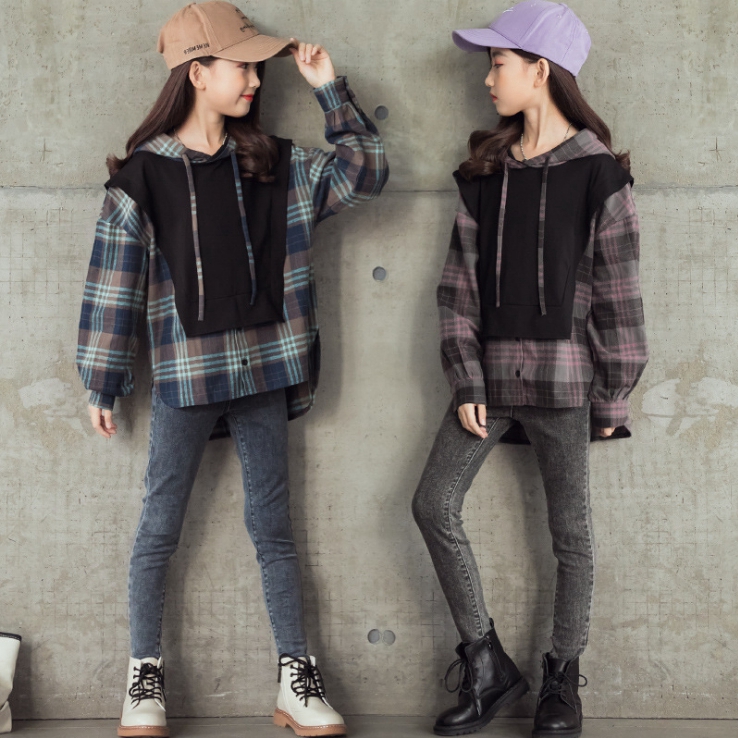 韓国スタイル 女の子 レディース 子供服 秋冬 チェック柄 上着 親子でお揃いコーデに アパレル 香山 株式会社 問屋 仕入れ 卸 卸売の専門 仕入れならnetsea