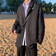 満足度99％ INSスタイル スーツ コート 春秋 韓国ファッション ゆったりする レトロ カジュアル 快適である