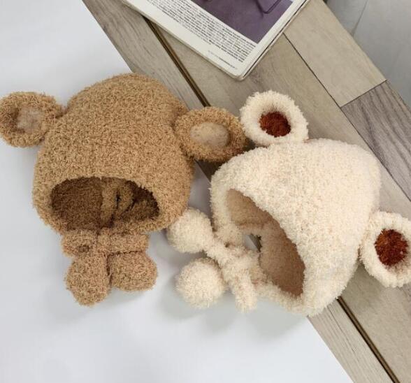 2020年新品★キッズ用帽子★暖かい帽子★ニット帽子 マフラー