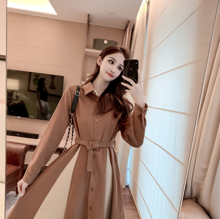 個性的なデザイン 韓国スタイル 春秋 新作 スリム ワンピース レディース アパレル 香山 株式会社 問屋 仕入れ 卸 卸売の専門 仕入れならnetsea