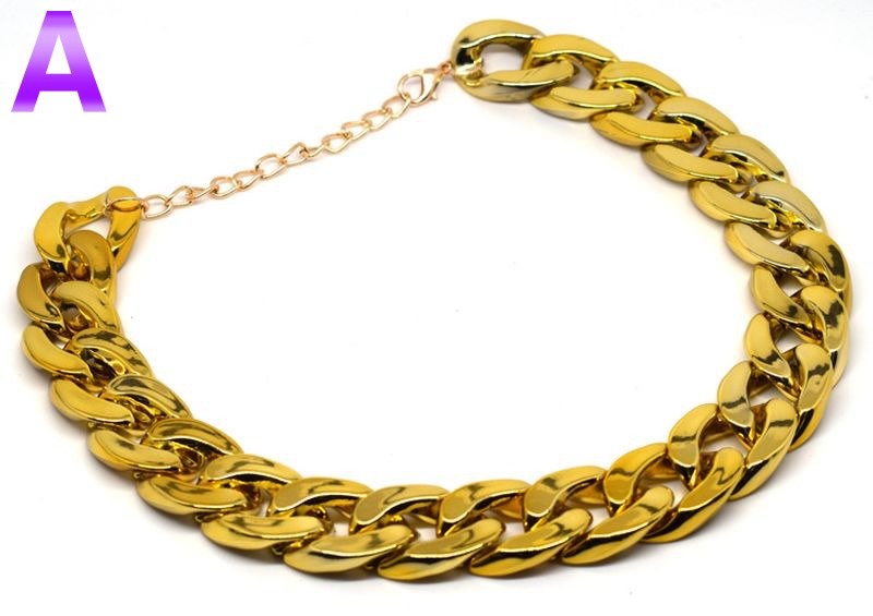 ドッグ チェーン 首輪 ネックレス アクリルチェーン ジュエリー パグ 小型犬