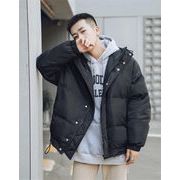 送料無料 早割 冬物新登場 韓国ファッション 暖かさ 厚手 フード付き パッド入りのジャケット トレンド