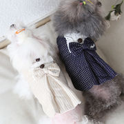 秋冬新作　犬服　ワンピース　犬の服　ドッグウエア　犬　　ペット　ペット用品　（XS-XL）