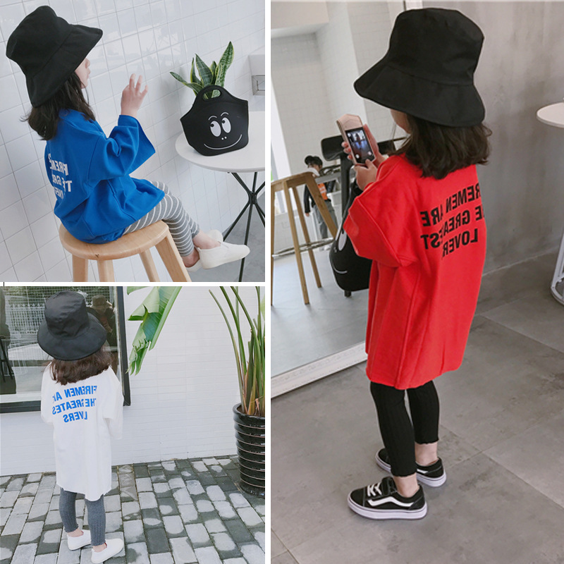 キッズ春新作 2 7歳女の子 ワンピース 長袖上着 ロングtシャツ 春ワンピ トレーナー 韓国子供服 7 15 アパレル Btd Engi 株式会社 問屋 仕入れ 卸 卸売の専門 仕入れならnetsea