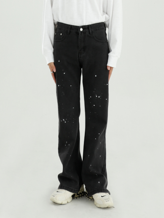 韓国スタイル ジーパン デニム ズボン パンツ メンズ ボトムス デニムパンツ