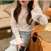 春　レディース　トップス　シャツ　ブラウス　長袖　カジュアル