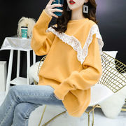 人気商品　ニットセーター女性ルーズレイジーウールセーター/ニットセーター