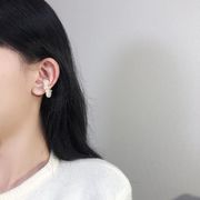 アクセサリー　イヤーカフ　パール　片耳用　韓国ファッション　