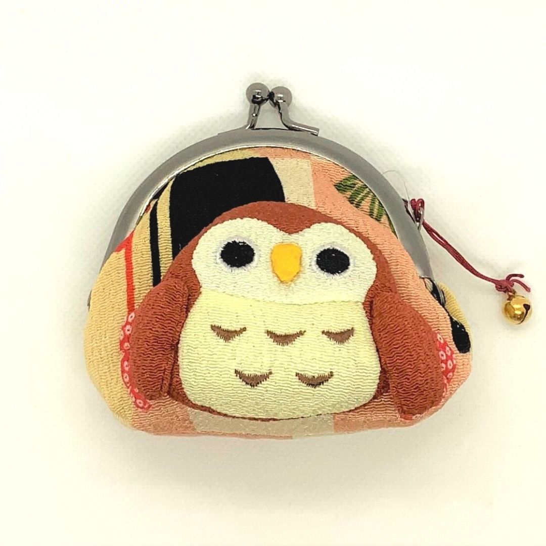 財布【完売】幸せのまん丸おチビちゃんふくろうちゃん（小） コットン ...