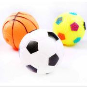 発声動物玩具 ボール　サッカー　バスケットボール  ペット用品　ペットグッズ 　ペット用おもちゃ