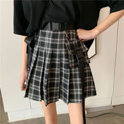 これ1つで今年風コーデが完成 韓国ファッション スリム プリーツスカート Aライン スカート