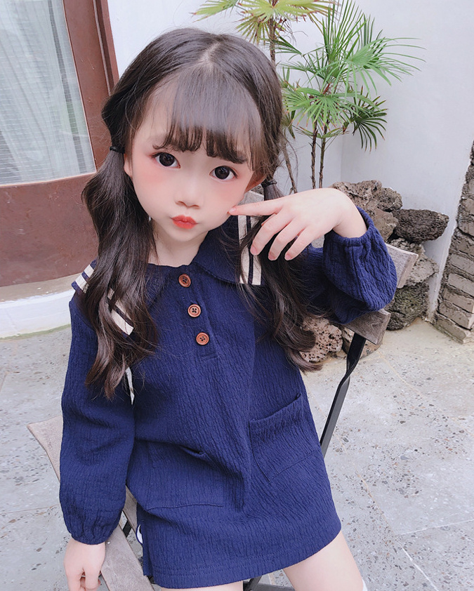 女の子 ワンピース スカート 春服 新作 子供服 長袖 韓国子供服 韓国ファッション アパレル 香山 株式会社 問屋 仕入れ 卸 卸売の専門 仕入れならnetsea