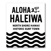 ハレイワハッピーマーケット ステッカー ALOHA ウェーブ HHM065 おしゃれ ハワイ
