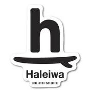 ハレイワハッピーマーケット ステッカー h Haleiwa HHM040 おしゃれ ハワイ