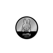 miffy ミッフィー シルバー 鏡面 キャラクターステッカー 絵本 イラスト かわいい こども うさぎ MIF012