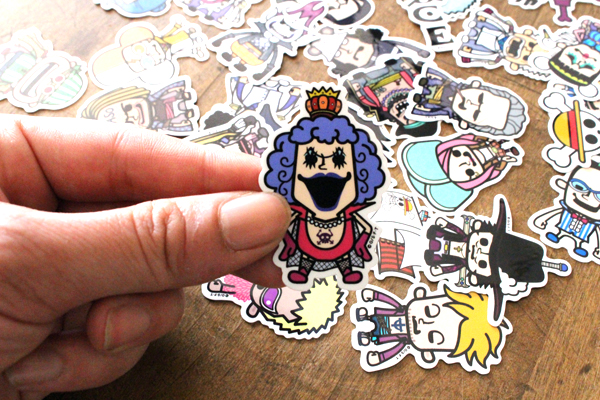 ワンピース パンソンワークス コラボステッカー シルバーズ