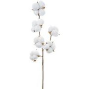 【造花】コットンスプレー　ホワイト