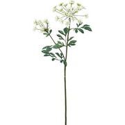 【造花】ボタニカルレースフラワー　ホワイト