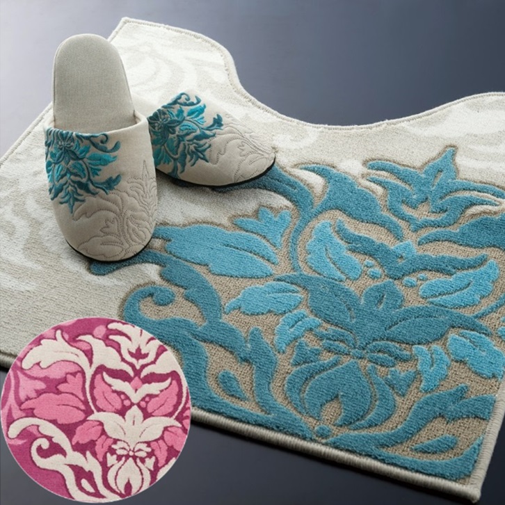 流行カラーを取り入れたダマスク柄トイレタリー サミーラ 雑貨 センコー 株式会社 問屋 仕入れ 卸 卸売の専門 仕入れならnetsea