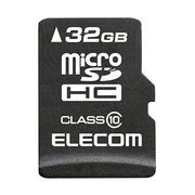 エレコム MicroSDHCカード/データ復旧サービス付/Class10/32GB MF-