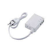 エレコム USBタップ/USBメス×3/AC×1/ケーブル60cm/3.1A/ホワイト M