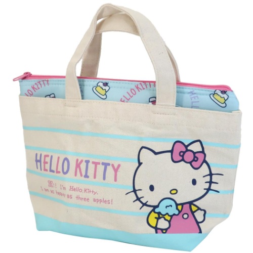 保冷バッグ ハローキティ 保冷ポーチ付き帆布クーラーミニトート 雑貨 株式会社 ブライエンタープライズ 問屋 仕入れ 卸 卸売の専門 仕入れならnetsea