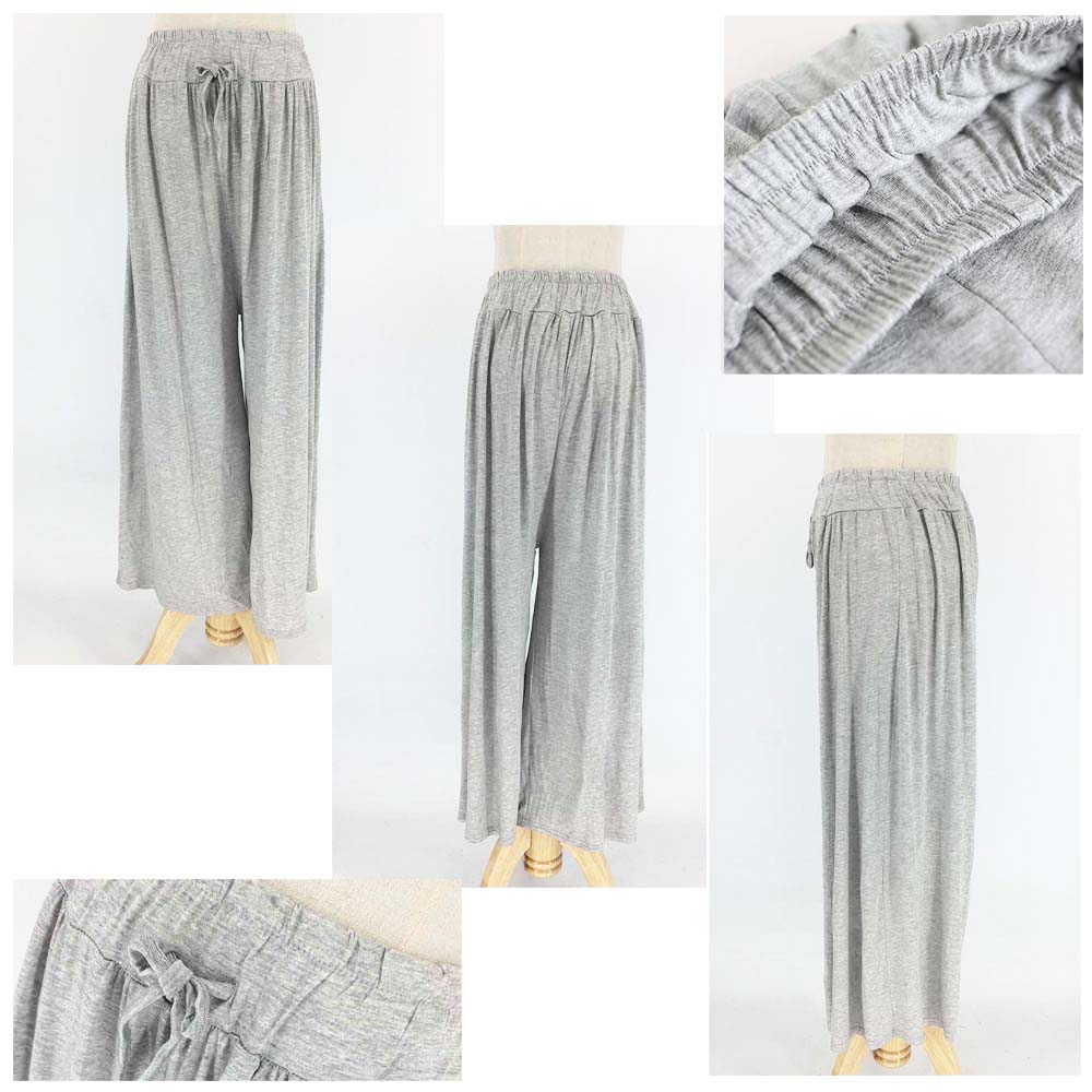 スカーチョ ゆったり ワイドパンツ レディース ウエストゴム ガウチョパンツ スカンツ 即納 アパレル 盛煌商事 株式会社 問屋 仕入れ 卸 卸売の専門 仕入れならnetsea