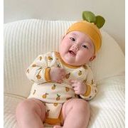 夏新作 キッズ服 ロンパース+帽子 ２点セット ベビー服  赤ちゃん服 女の子 男の子 韓国ファッション