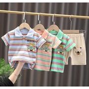 【2点セット】新作 子供服  ベビー服  アパレル   半袖   tシャツ +ショットパンツ 男の子 80-120cm