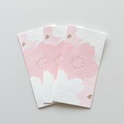 【新登場！伝統技法、型染めで一色ずつ職人が手摺りで製作しました！】手摺り型染め金封 大桜