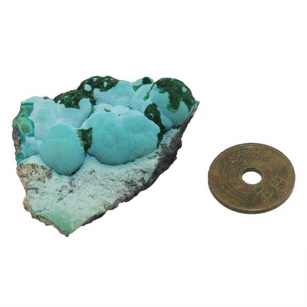 ≪特価品≫天然石 スピリチュアルパワーストーン クリソコラ(Kurisokora) 46x38x20mm
