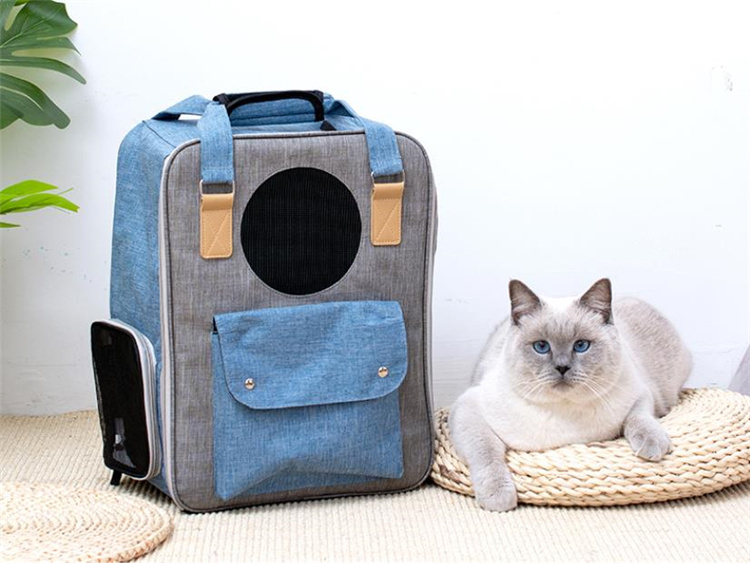 [即納]韓国ファッション 猫バッグ お出かけキャリングバッグ リュック・デイパック 猫のランドセル 通気性