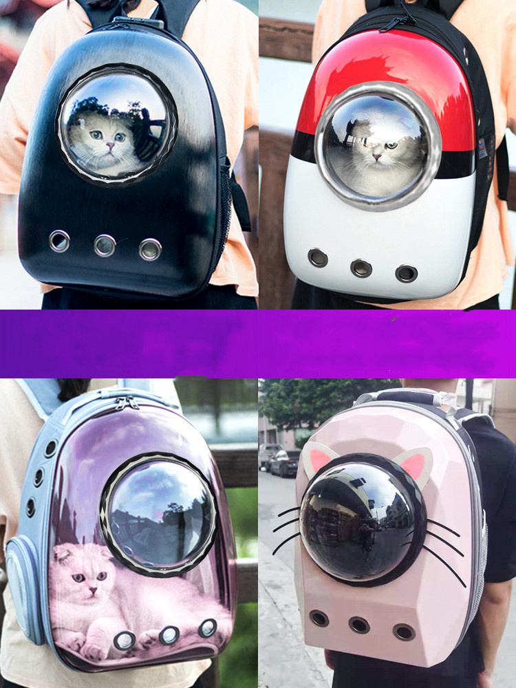 おすすめ商品 猫バッグ 宇宙カプセル ペットバックパック 外出キャリングバッグ 猫ボックス クリア 猫用品