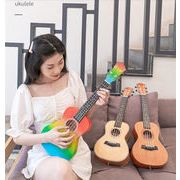 新作限定SALE!韓国ファッション ベニヤ ウクレレ 初心者 リトルギター  23インチ 子供 男性 学生 楽器