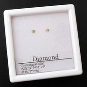 ルース　ダイヤモンド　ラウンド　約1.6mm　シャンパン　カラー　アフリカ産　金剛石　愛　美　パーツ