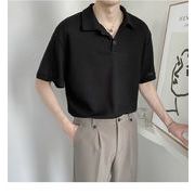 おすすめ商品 通勤する 軽熟風 メンズ タイドブランド 半袖 ポロシャツ 高品質 気質 カジュアル