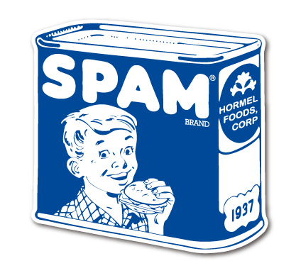 SPAM OLD スパム缶オールド パッケージ ステッカー SPA004 アメリカン雑貨 グッズ