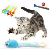 【ペット用品】猫用 ぬいぐるみ おもちゃ アニマル 玩具 TOY トイ  キャットニップ入り ネズミ ペット
