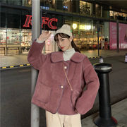大人旬Style 韓国ファッション コットン 短いスタイル ロングセクション コート スリム カジュアル