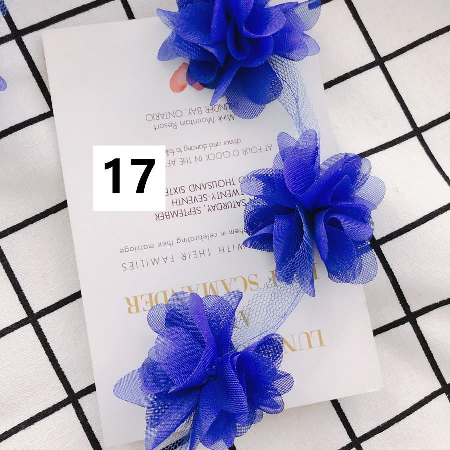 シフォンチュールリボン　ご確認用になります シフォンチュールレース 手芸 花 立体 ブレード シフォン リボン