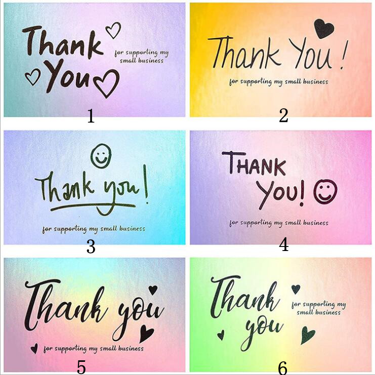 ★新作★thank you カード★包装用品★5*9cm