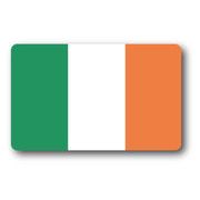 SK381 国旗ステッカー アイルランド IRELAND 100円国旗 旅行 スーツケース 車 PC スマホ