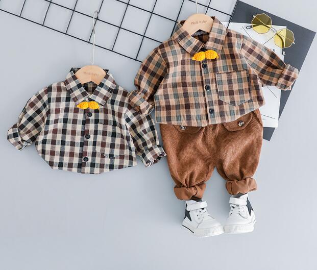 初秋 男の子子供服かわいいワンピース子供服子供服シャツ ズボン2枚セット2点セット Www Watsons Biz Id