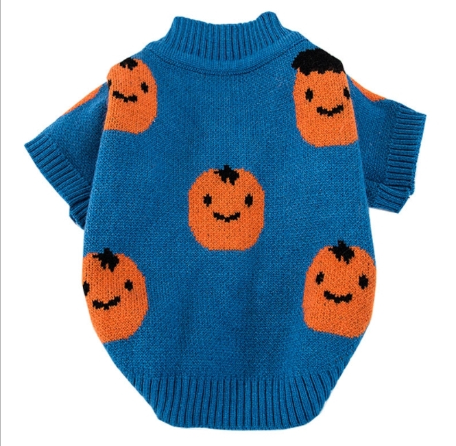 新作　かぼちゃ　セーター  ニット　 犬服　 ペット用品  ワンちゃん服　ペット服　ペット（XS-XL）