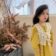 秋SALE 女の子 セット ワンピース 2021 子供 ウエスタンスタイル 赤ちゃん 秋の服 プリンセスドレス