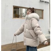 韓国ファッション ダウンジャケット 気質 レディース 2021年冬新作 ゆったりする 厚手 コート