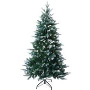【クリスマス】ＰＶＣツリ－・リ－ス 180cmブルーグリーンツリー