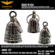 ガーディアンベル　ラッキーベル　バイカー　キーホルダー　お守り　GUADIAN BELL USA